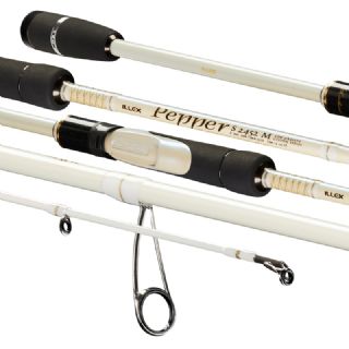 T_ILLEX PEPPER X5 S 2452 M STRIPES LOVER 29510 SPINNING ROD FROM PREDATOR TACKLE*
